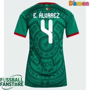 Mexiko Edson Alvarez #4 Replik Heimtrikot Damen WM 2026 Kurzarm